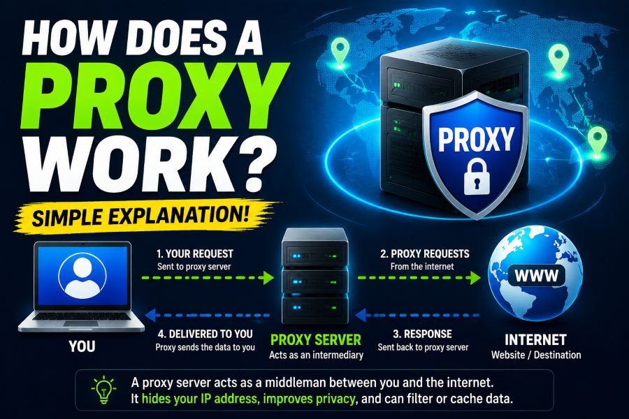 How Proxy Works: A Simple Guide to Proxy Servers